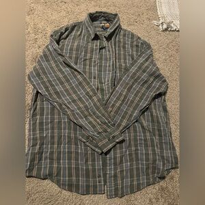 High Sierra Green, Red, Blue Plaid Shirt